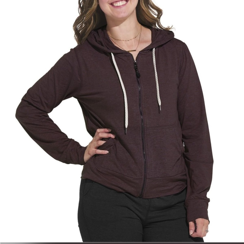 Pulse Odessa Full Zip hoodie maroon